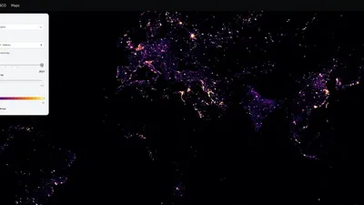 From Nighttime Lights to Interactive Web Maps: An End-to-End Geospatial Pipeline featured image